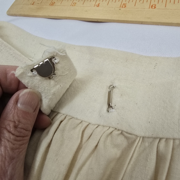 Handmade  Embroidered Vintage Floral.  Maxi Skirt Boho Folk Festival Beaded XL - Picture 6 of 12